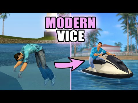 This Mod MODERNIZES and IMPROVES GTA Vice City
