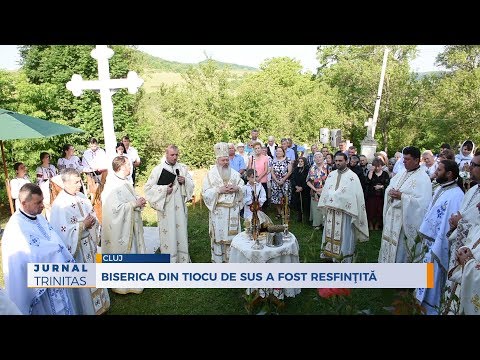Biserica din Tiocu de sus a fost resfinţită