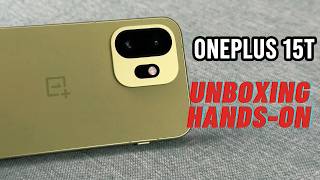 OnePlus 15T Unboxing | 6.32" Display, 7500mAh Battery & 100W Fast Charge | Price in UK