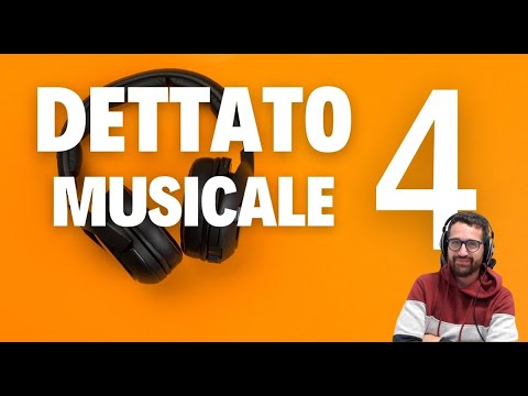 Dettato musicale n.4 - 30 dettati melodici facili