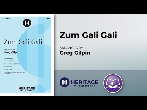 Zum Gali Gali (SATB) | Greg Gilpin