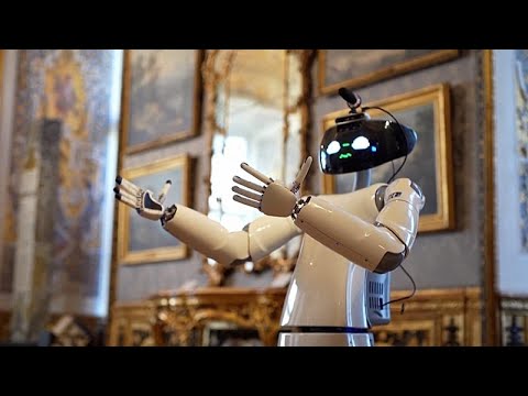Video Thumbnail: Italien testet Museumsroboter R1 im Turiner Palazzo Madama