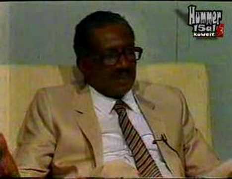 احمد الخطيب مع النجار في شبكة التلفزيون 1984