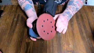 Unboxing The Hammerhead 2.0-Amp 5-Inch Random Orbit Sander with 12pcs Sanding Paper from Amazon