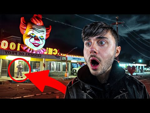 Ich übernachte in Amerikas gruseligsten und von Geistern heimgesuchten Clown Motel! | 200K SPECIAL