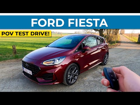Ford Fiesta (2023) ST-Line - Walkaround + POV Test Drive 4K - 155 PS Mild-Hybrid