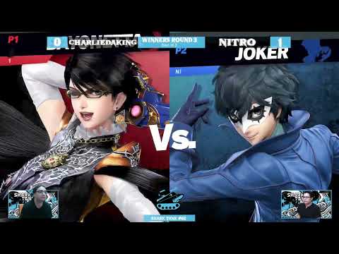 Shark Tank #62 Winners Round 3 Charliedaking (Lucina, Bayonetta) Vs  Nitro (Joker) SSBU Tournament