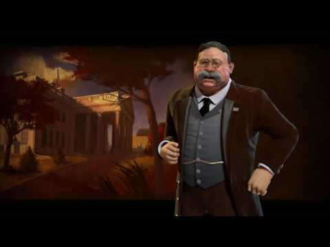 America Theme - Industrial (Civilization 6 OST) | Hard Times Come Again No More