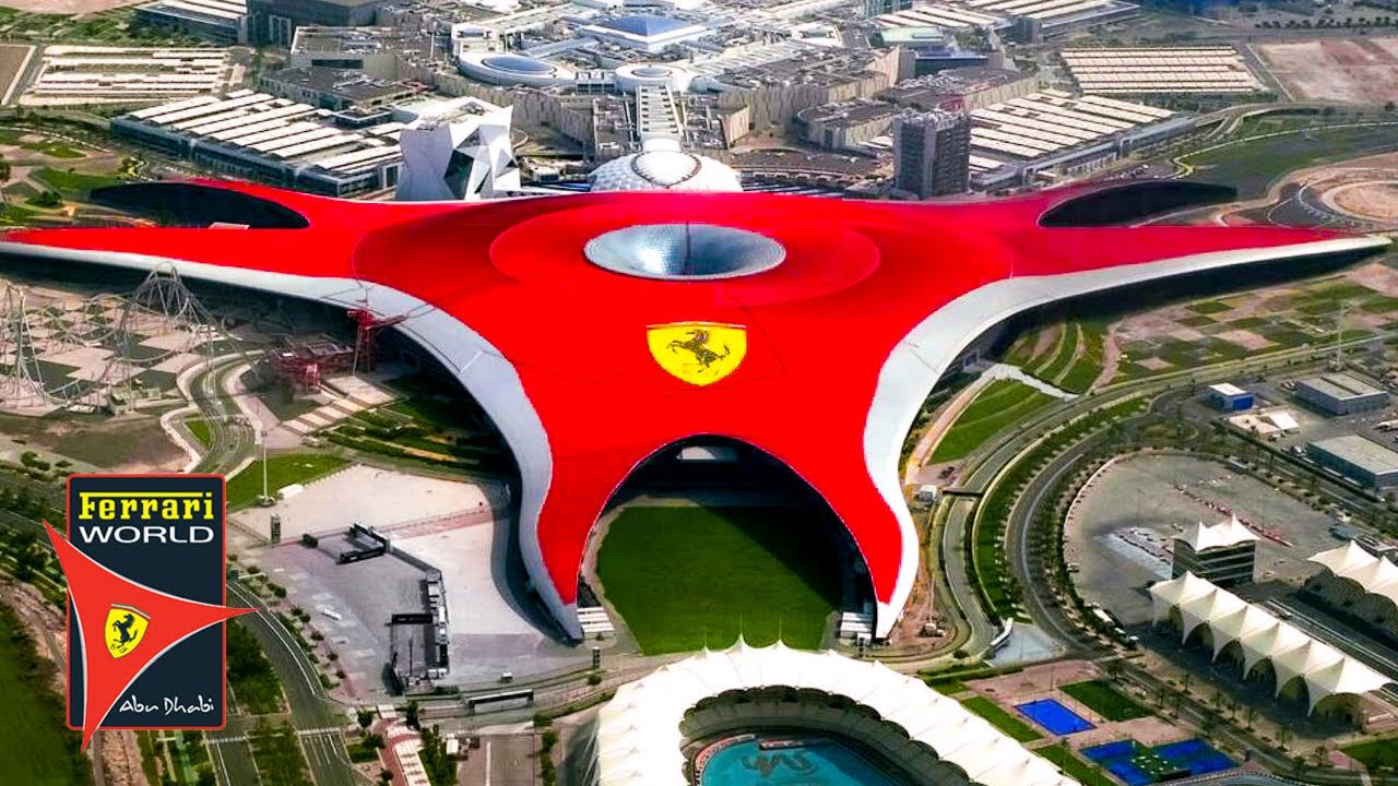 Experience an immersive virtual tour of Ferrari World.