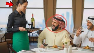 A milliomos arabul kért pénzügyi tanácsot, hogy kigúnyolja a pincérnőt… de a válasz sokkolta!