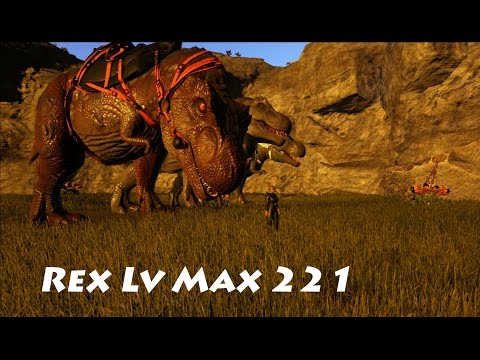 Ark Survival Evolved PvP #EP 22 Domando Rex lv Max