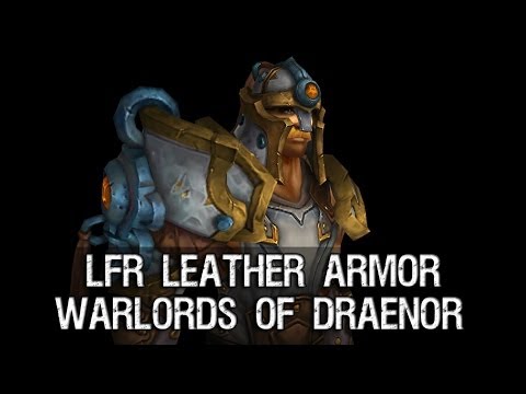 LFR Leather Armor Set - Warlords of Draenor