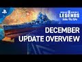 World of Warships: Legends - December Update Overview Trailer | PS4
