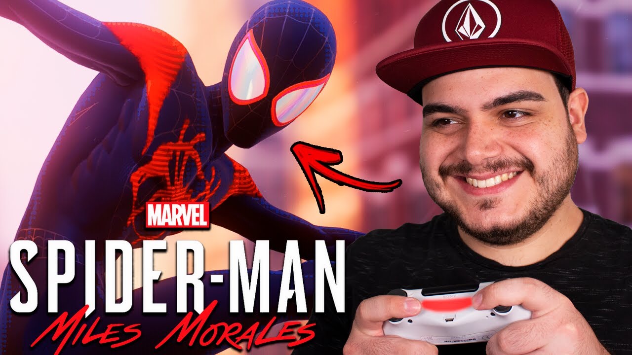 SPIDER-MAN MILES MORALES - JOGANDO COM O TRAJE DO ARANHAVERSO!