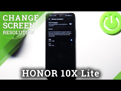 How to Change Screen Resolution in Honor 10X Lite – Display Resolution