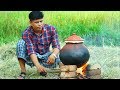 YUMMY POT BIRYANI | Chicken Biryani Recipe | Cooking Skill Village Food Channel