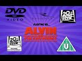 Closing To Alvin And The Chipmunks 2008 UK DVD