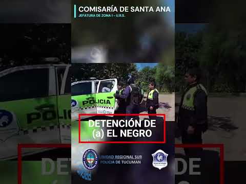 DETENCIÓN. #policia #seguridad #sangreazul #noticias