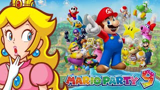 Peach loses by doing absolutely everything in Mario Party 9