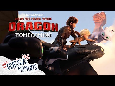 How To Train Your Dragon: Homecoming ????❄️ | Extended Preview | Christmas Special ???? | Mega Moments