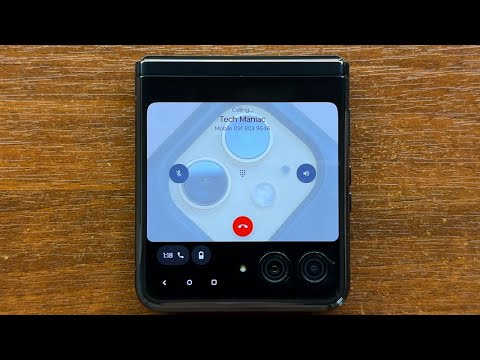 Motorola Moto RAZR 40 Ultra Unboxing, Incoming Call & Outgoing Call Folded & Unfolded + Vibration