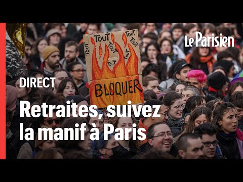 EN DIRECT | Réforme des retraites, suivez la manifestation à Paris