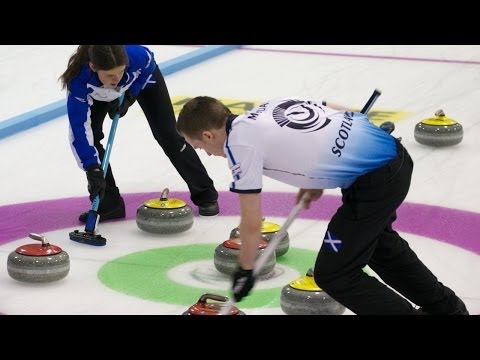 CURLING: HUN-SCO World Mixed Doubles Chp 2014 - HIGHLIGHTS