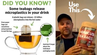 Microplastics in Tazo Tea Bags! Why I No Longer Drink Tazo and Use FGO Organic Eco Friendly Tea Bags