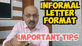 How to write an Informal Letter | English Language Exam | Format & content | 9th, 10th, 11th, 12th