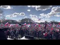 Opkomst Geert Wilders bij het boerenprotest