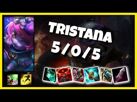 Tristana vs Xayah KRAKEN SLAYER KOREAN Challenger BOT (5/0/5) - v10.24
