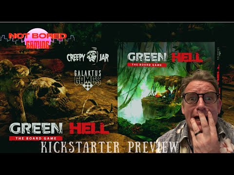 Green Hell: The Board Game - Kickstarter Preview - Not Bored Gaming - YouTube