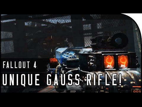Fallout 4 Gameplay Walkthrough Part 39 – “THE LAST MINUTE UNIQUE GAUSS RIFLE & AMMO!”