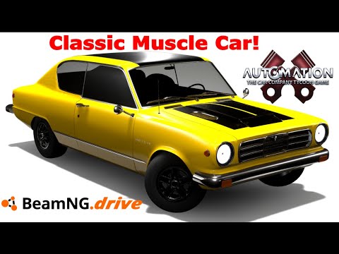 Building a Classic Muscle Car! | Automation | BeamNG