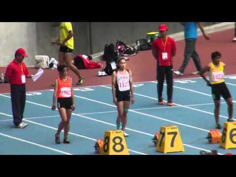 Womens 100mH Heat 2/3 - 2011 Taiwan Open Athletics Champ