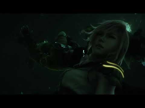 FINAL FANTASY XIII LIGHTNING FARRON, SAZH KATZROY AND SNOW VILLIERS VS ANIMA BOSS