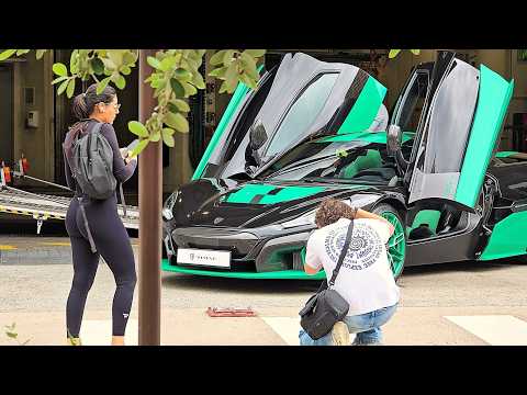 INSANE Carspotting in Monaco Supercars EVERYWHERE!  #billionaire #luxury