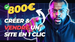 CRÉEZ des SITES WEB VENDABLES à 800€ en 5 MINUTES avec LOVABLE (SANS C