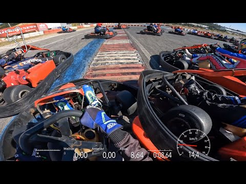 Corrida de kart, Copa Amika, kartódromo Granja Viana, KGV, traçado 126, 6° Etapa, Cat. ligth 80kg