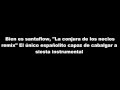 Santaflow La Conjura De Los Necios Letra