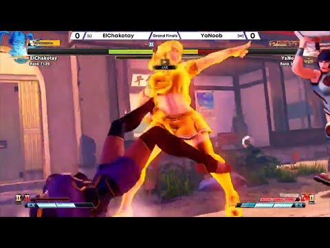 EVO 2021 Online Warm-Up : Street Fighter V NA Grand Finals (ElChakotay) vs (YaNoob)