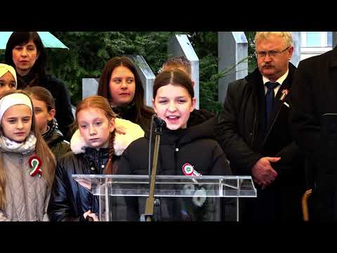 2025. március 15-i megemlékező műsor Edelény.