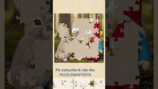 “Cute Bunny, Unicorn & Gnome Fantasy Puzzle | Relaxing Jigsaw Puzzle Gameplay”