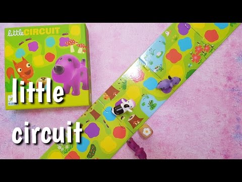 Gra wielki wyścig Djeco | Little circuit Djeco