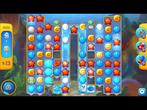 [FISHDOM Walkthrough] Level 6331 (Qua màn - Fishdom)