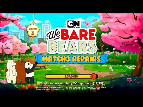 We Bare Bears Match3 Repairs & Gameplay Walkthrough level 1-9