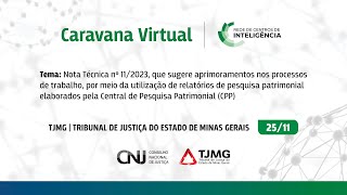 Caravana Virtual da Rede de Centros de Inteligência - TJMG - 25 de novembro