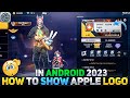 How to show apple  logo in Free Fire || New Trick 2023 || 100% Working Trick #gaminganup
