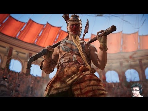 [PC] AC Origins Adventures PT 73 - Cyrene Arena - The Axes, Raging Axes Boss Fight