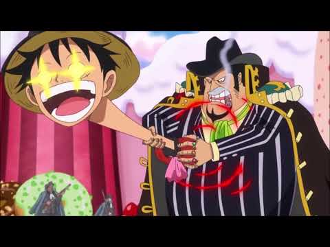 One Piece - Luffy Plays Around With Bege's Body [HD]